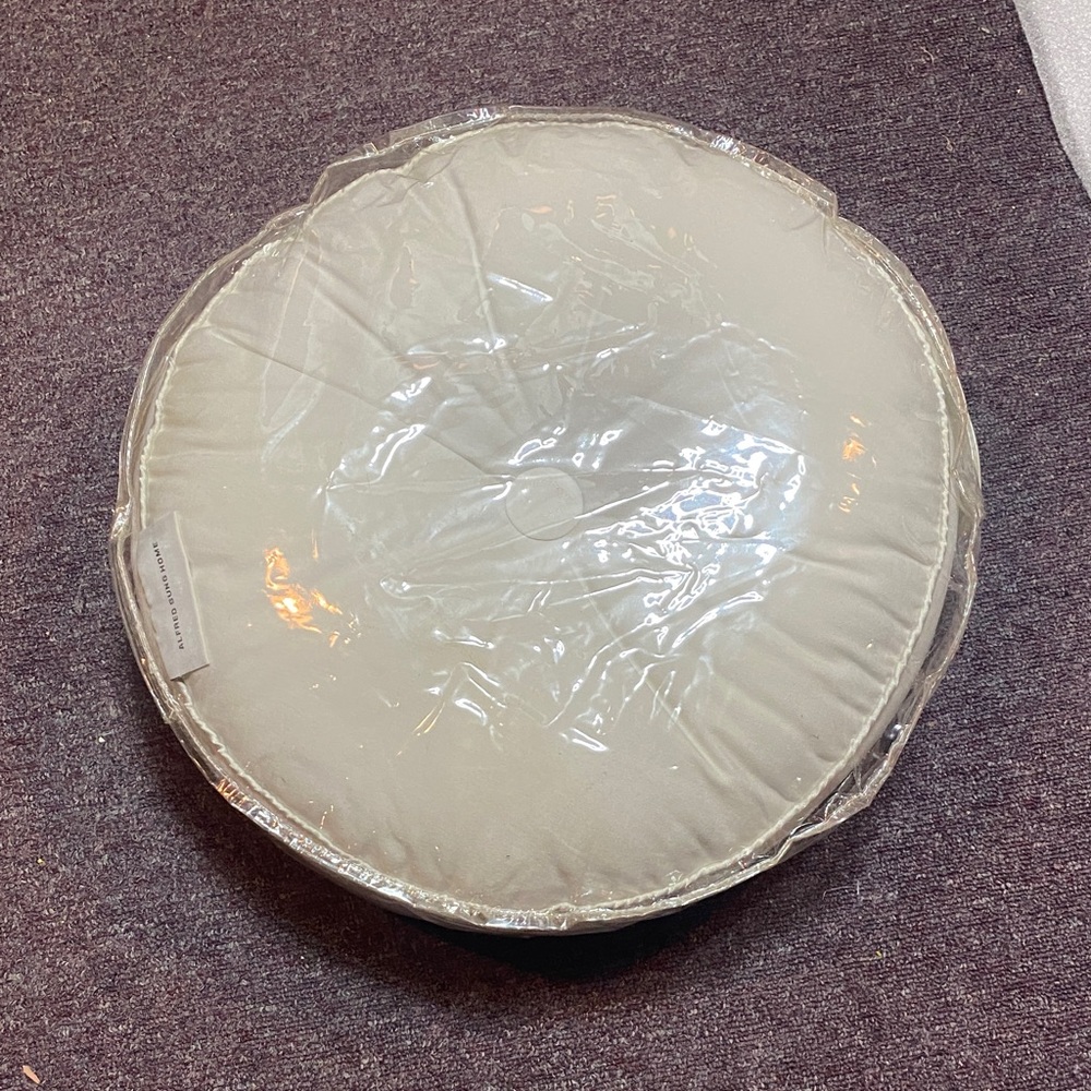 ALFRED SUNG Cream Accent Pillow